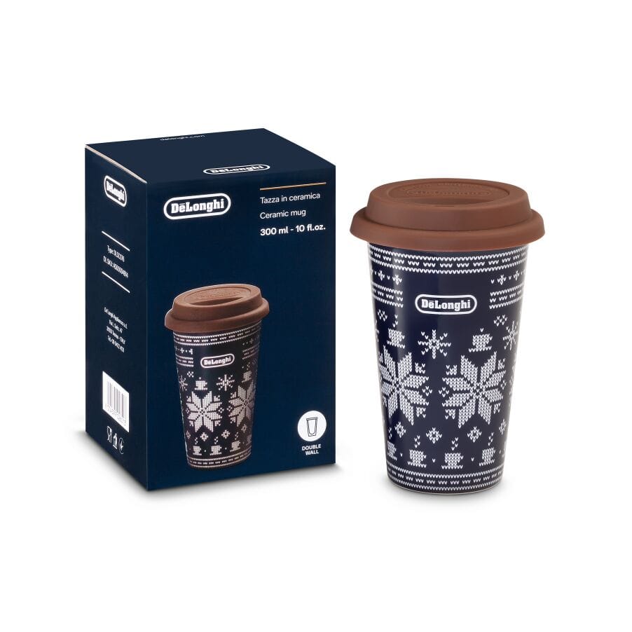 De'Longhi Taza de cerámica doble pared 300 ml DLSC076