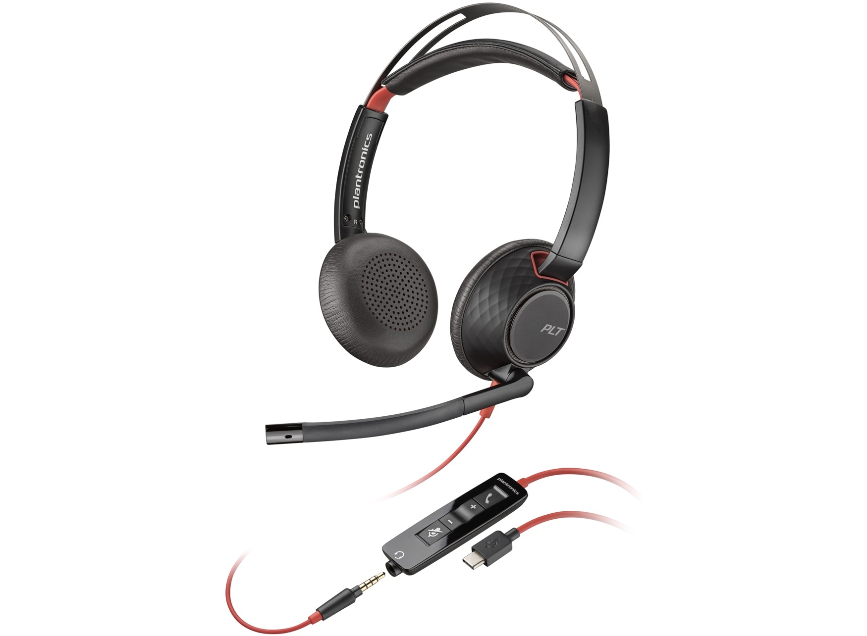 Auriculares estéreo Poly Blackwire 5220