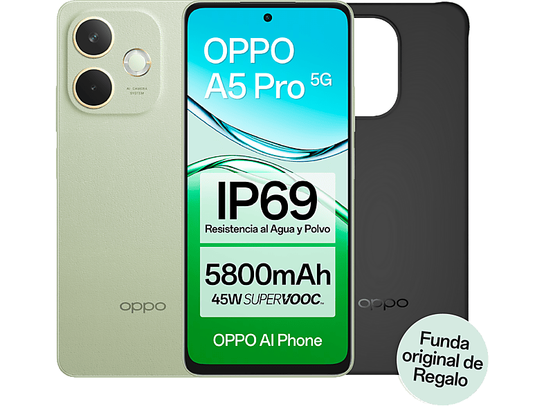 Oppo A5 Pro 5G 256 GB 8 GB RAM Mediatek Dimensity 6300
