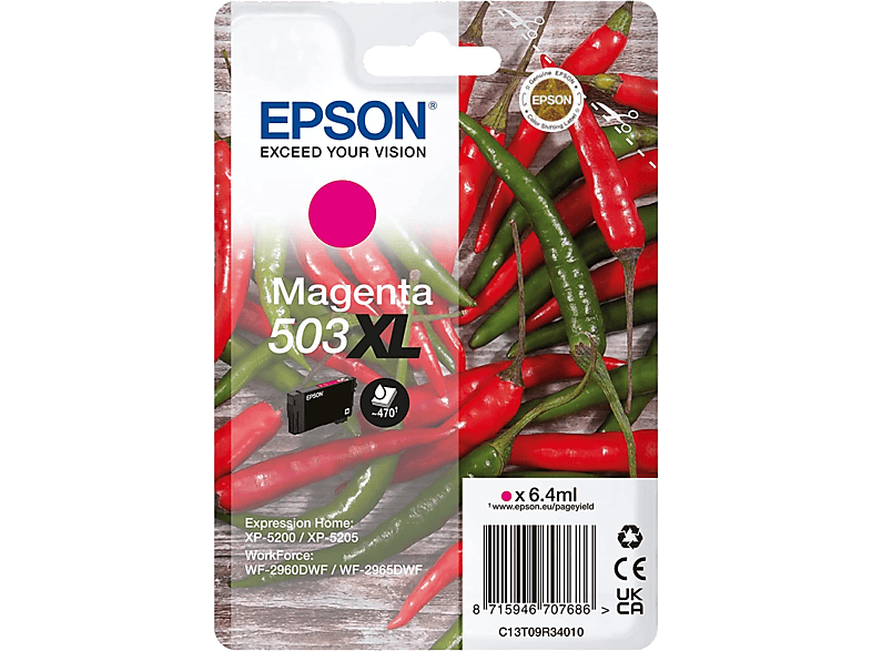 Cartucho de tinta Epson 503XL Magenta XL