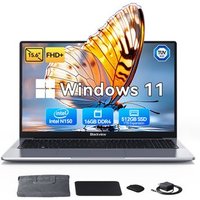 Portátil Huidun Hibook 6 15.6" 16 GB RAM 512 GB SSD Intel N150 Windows 11