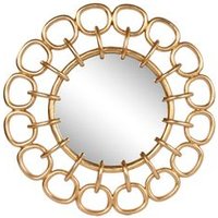 Espejo de Resina 95x5x95 con Cadena