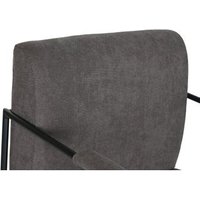 Butaca de poliéster metal 64x69,5x76