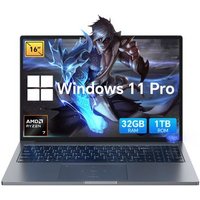 Portátil Blackview Gamibook 8 Gaming 16" AMD 7735HS 32GB RAM + 1TB SSD Windows 11 Pro