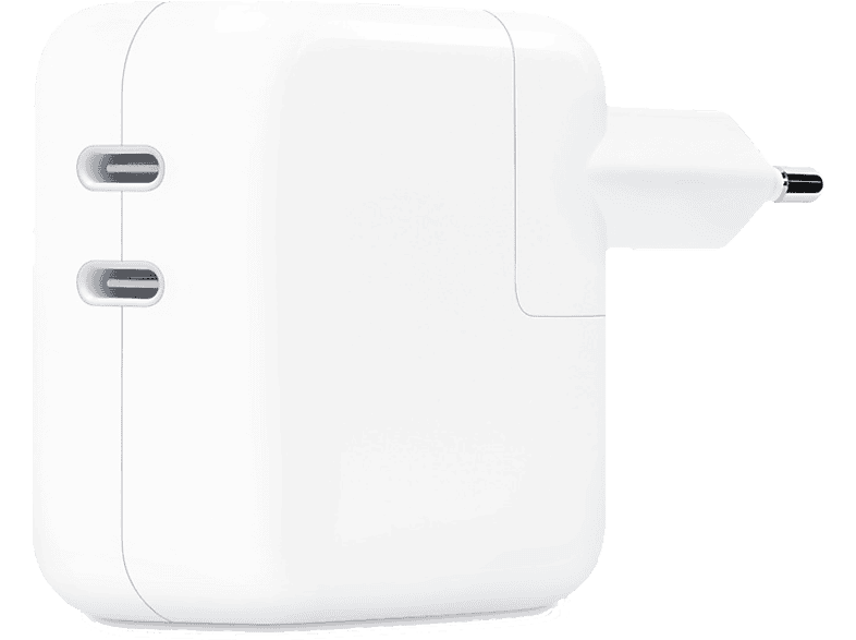 Apple Cargador y Adaptador de Corriente Dual USB-C 35W