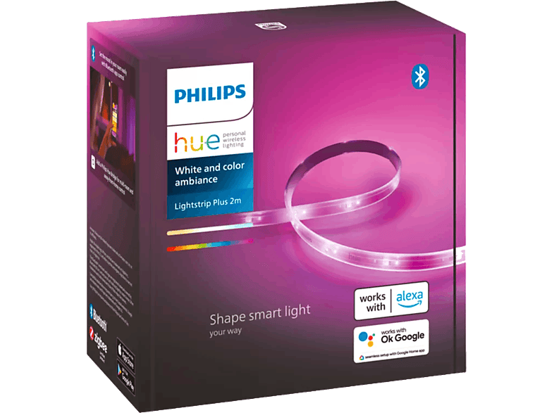 Philips Hue Lightstrip Plus V4 2m 20W Bluetooth