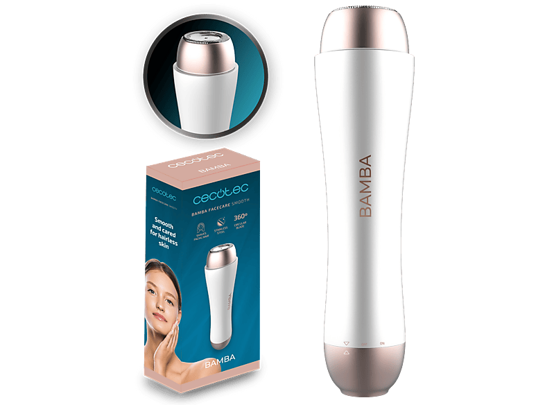 Depiladora Facial Cecotec FaceCare Smooth