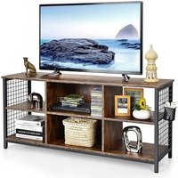 Costway Mueble de TV 65 pulgadas 140x40x63 cm