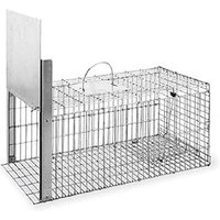 Gaun Cesto Caza Plegable Galvanizado