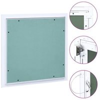 Panel de Acceso Marco de Aluminio y Placa de Yeso 400x400 mm Vidaxl