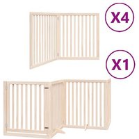 Puerta Plegable para Perros de Madera de Álamo 12 Paneles, 960 cm – Vidaxl