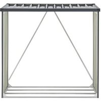 Soporte para leña Kalmar Sistema Clipping Acero Galvanizado 156x80x152 cm