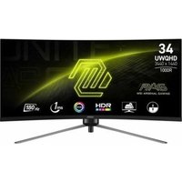 Monitor MSI 34" 345CQR Ultrawide Dual Quad HD 50-60Hz 180Hz