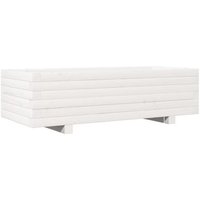 Jardinera de Madera Maciza de Pino 90x40x26,5 cm Vidaxl