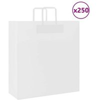 Bolsas de Papel Kraft con Asas 45x17x48 cm - 250 uds - Vidaxl