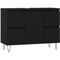 Mueble de Baño Madera de Ingeniería 80x33x60 cm Vidaxl