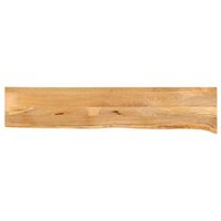 Tablero de Mesa Vidaxl de Madera Maciza Mango 160x40x2,5 cm