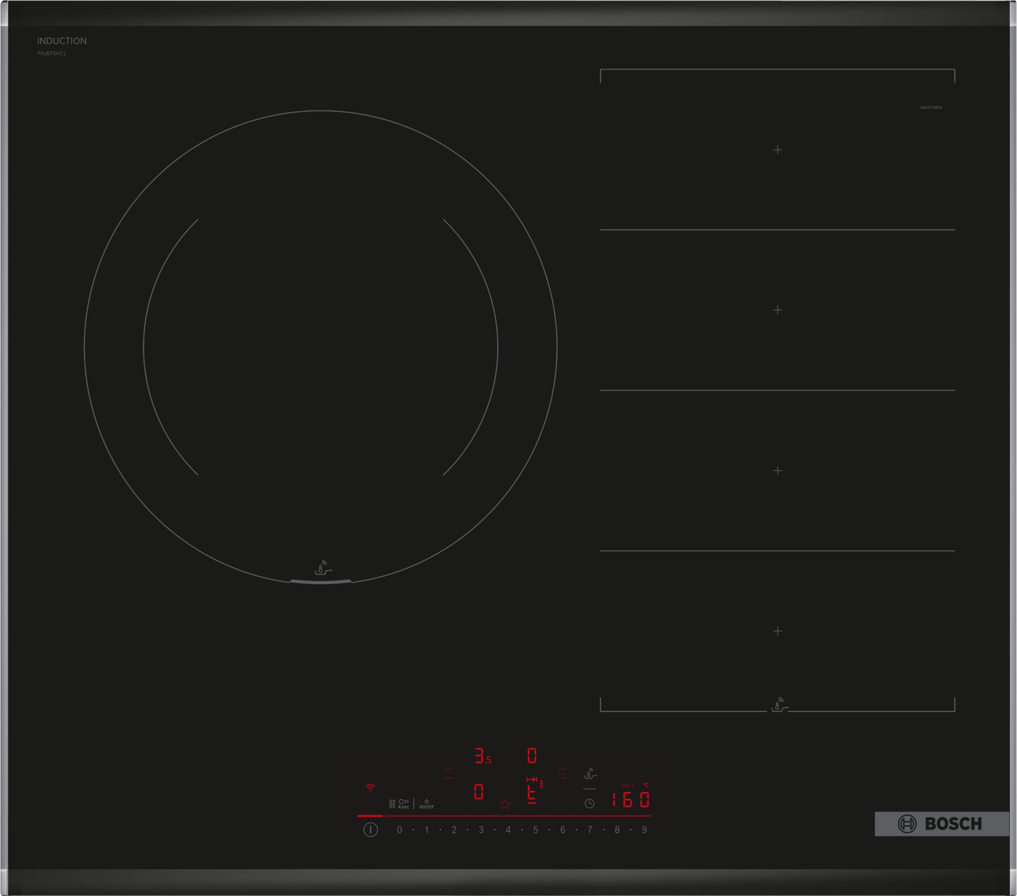 Bosch Serie 6 Placa de inducción 60 cm PXJ675HC1E