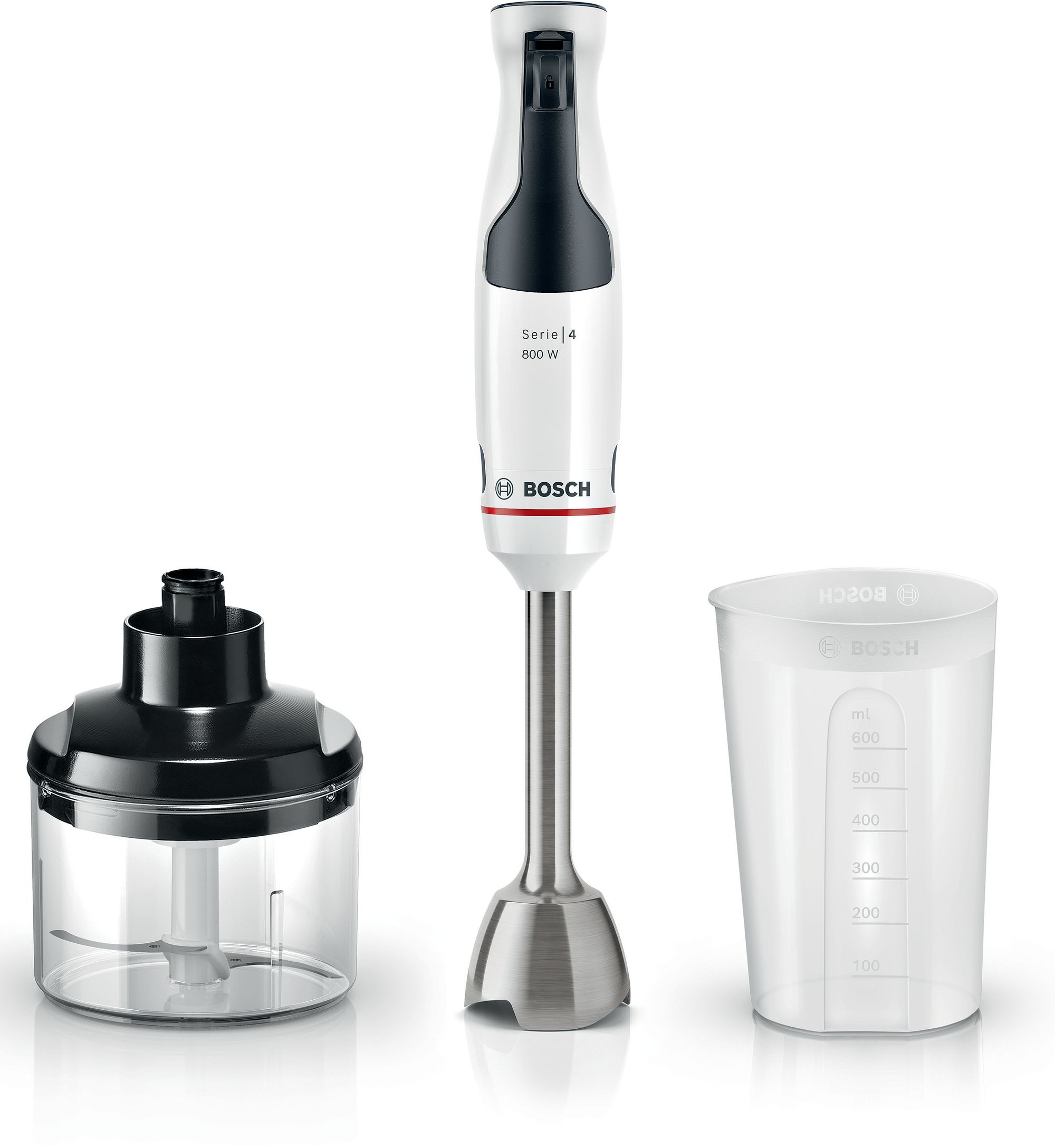 Bosch Serie 4 Batidora de mano ErgoMaster 800W MSM4W420