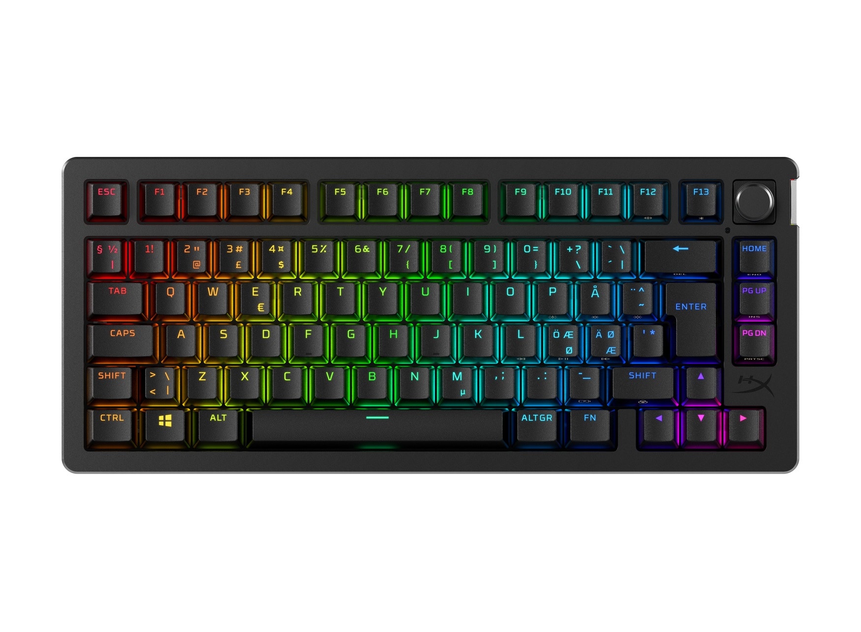 HyperX Alloy Rise 75 inalámbrico