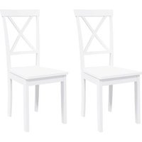 Sillas de Comedor 2 Unidades Madera Maciza Vidaxl