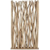 Biombo Ramas Teca 120x25x200