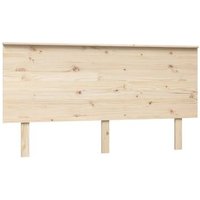 Cabecero de cama de madera maciza de pino 154x6x82.5 cm – Vidaxl