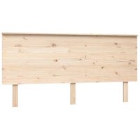Cabecero de cama de madera maciza de pino 164x6x82,5 cm – Vidaxl