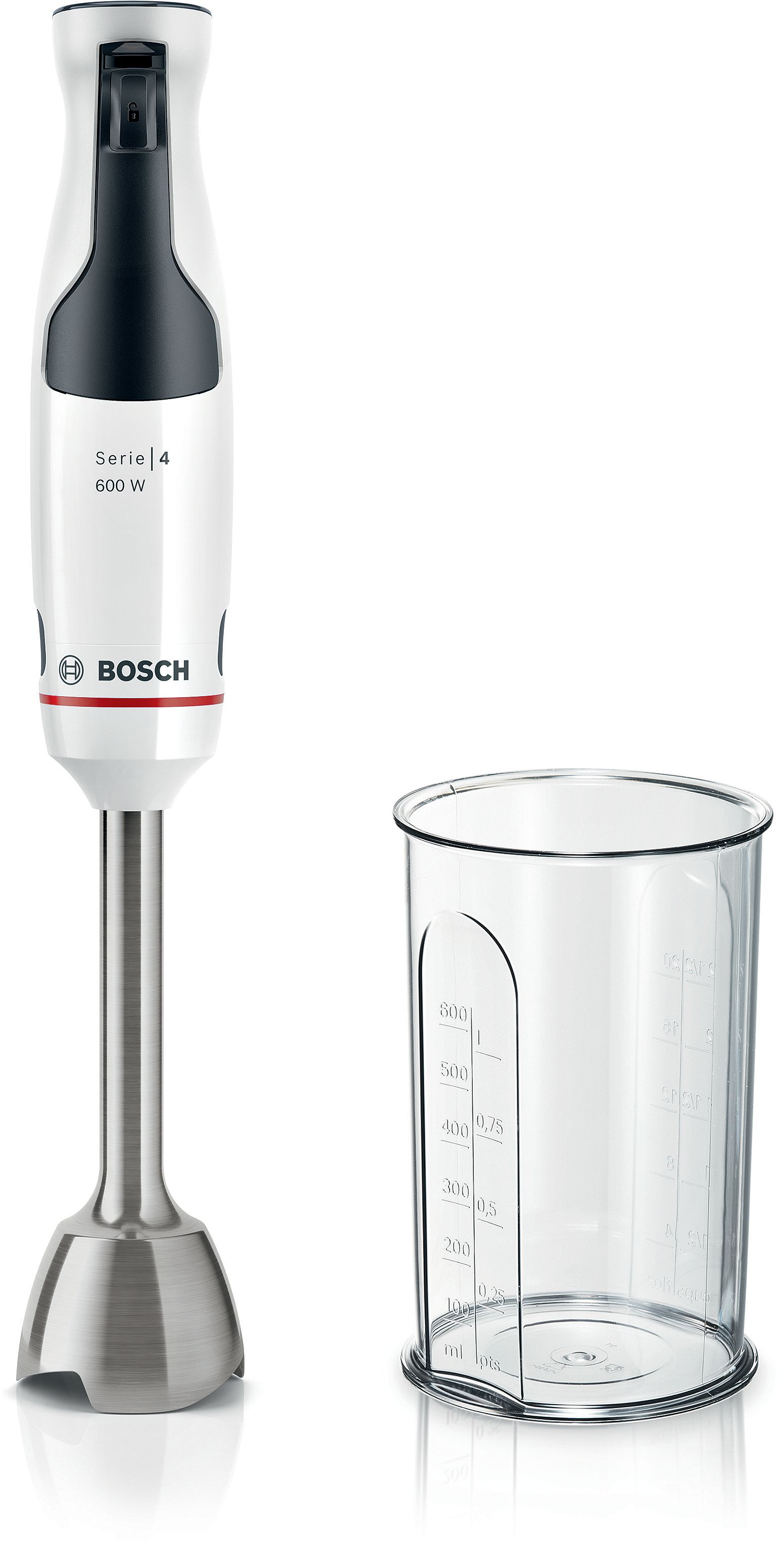 Bosch Serie 4 Batidora de mano ErgoMaster 600 W MSM4W210