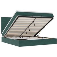 Estructura de Cama Otomana con Colchones Terciopelo Vidaxl