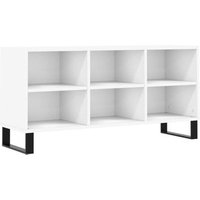 Mueble de TV de madera de ingeniería 103,5x30x50 cm Vidaxl