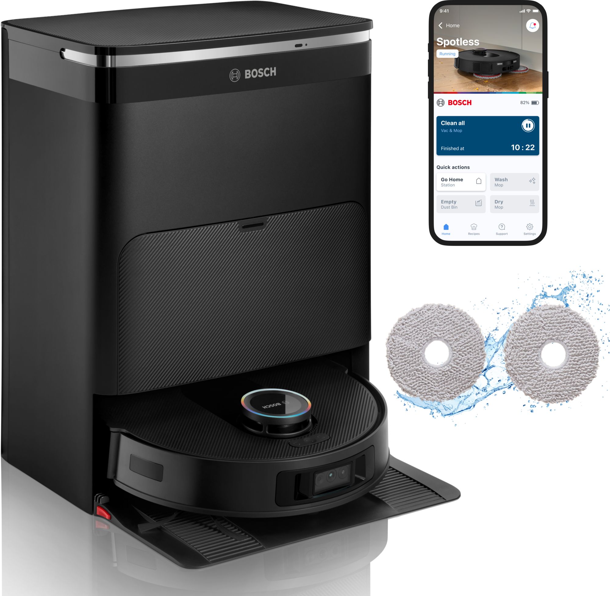 Bosch Robot Aspirador Spotless Max Cam BCRDW3BX