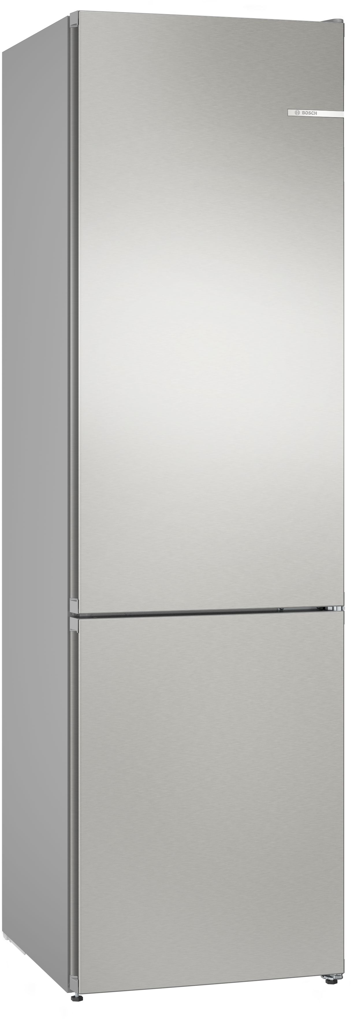 Bosch Serie 4 Frigorífico combinado KGN36VIDB, 186 x 60 cm, Total NoFrost, Acero antihuellas