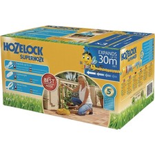 Manguera de jardín flexible expansible Hozelock Superhoze 30 m