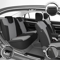 Fundas de Asientos de Coche a Medida para Peugeot 208 (03/2012-2018)