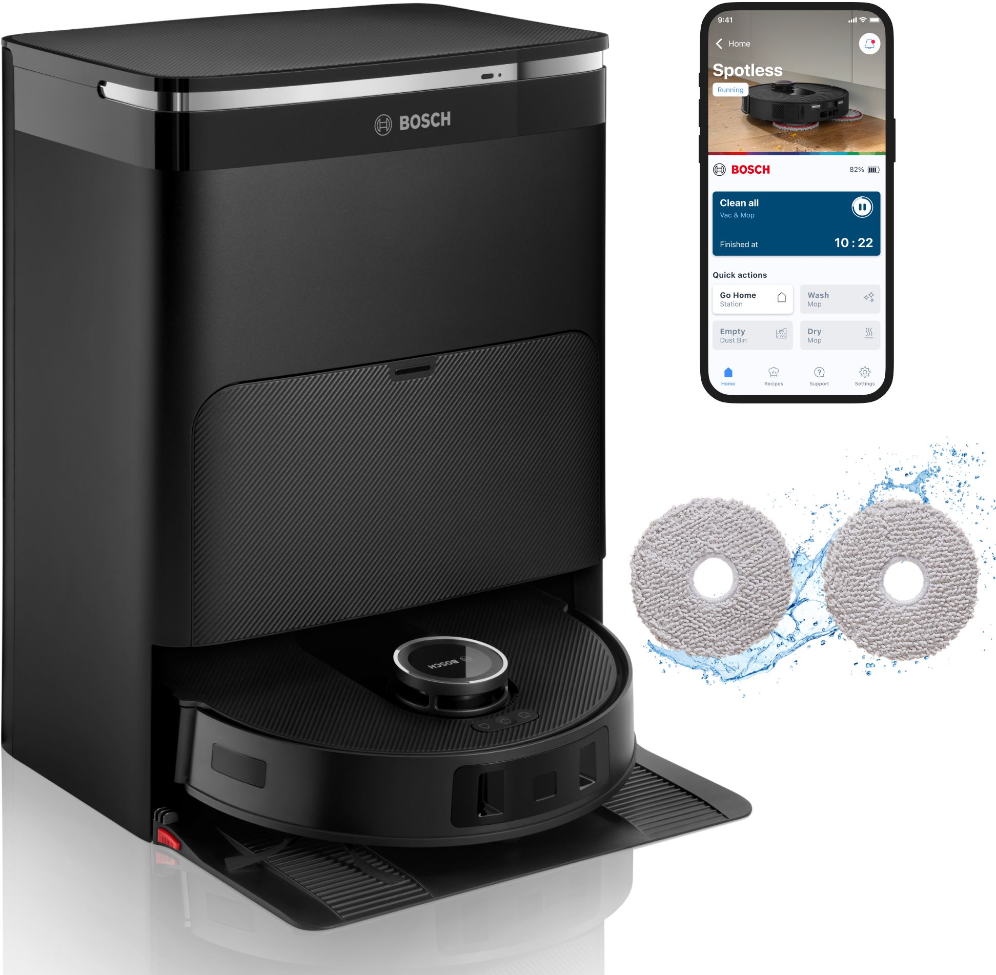 Bosch Robot aspirador Spotless Max BCRDW3B