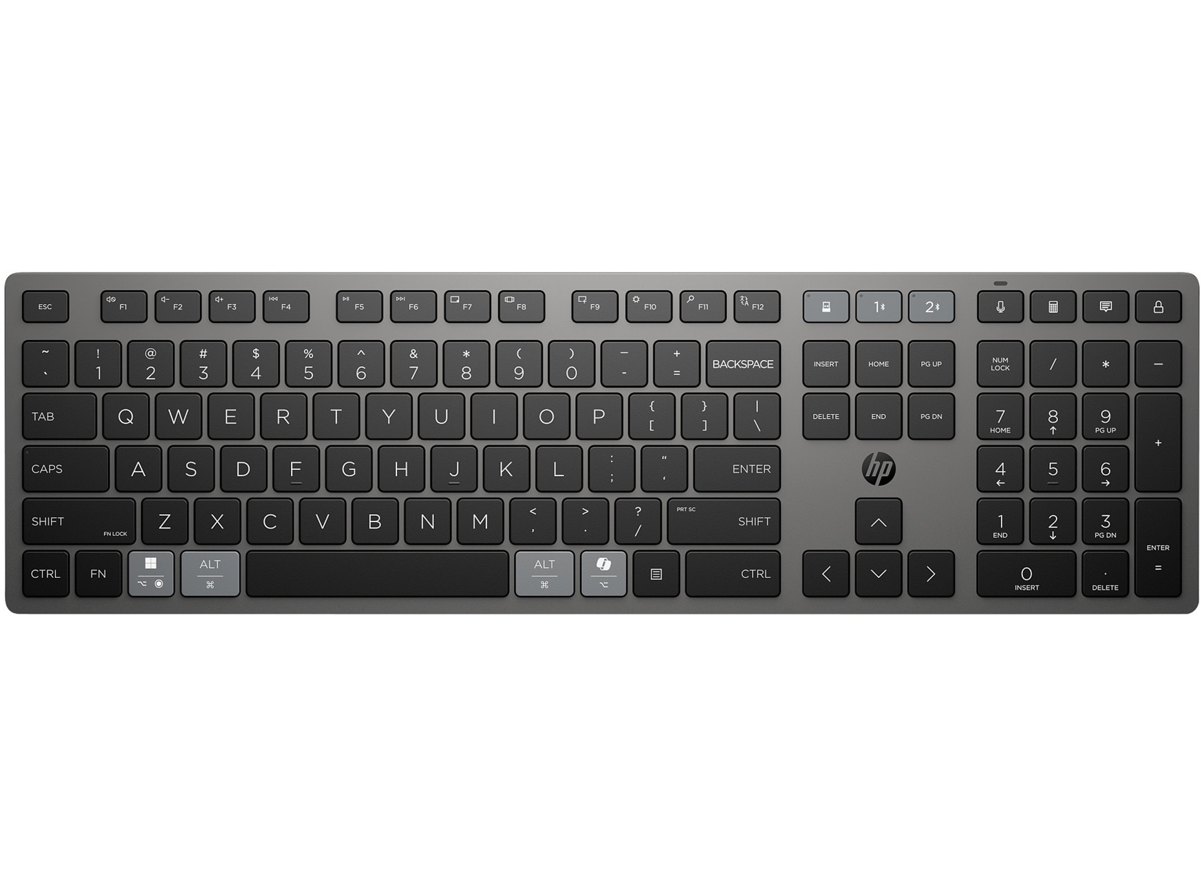 Teclado inalámbrico recargable HP 725 Multi-Device