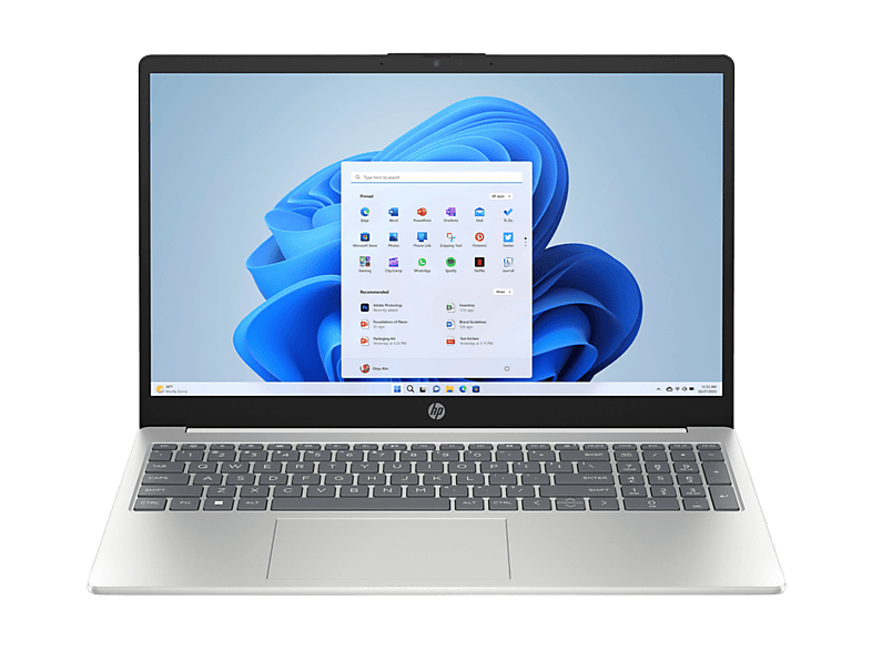 HP 15-fc0244ns 15.6\" Full HD, AMD Ryzen 5 7520U, 16GB RAM, 1TB SSD, Radeon