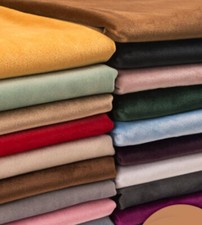 Tela de terciopelo de alta calidad, felpa mate y espesante