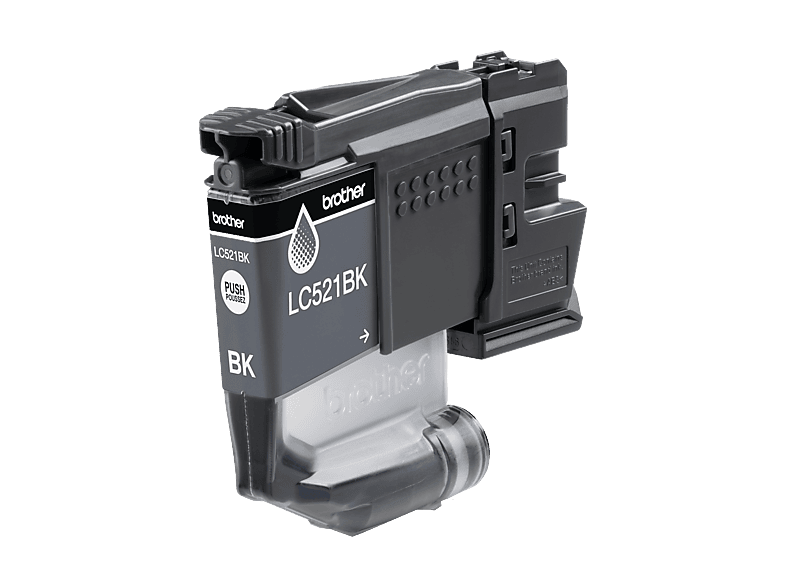 Cartucho de tinta Brother LC521BK 500 páginas