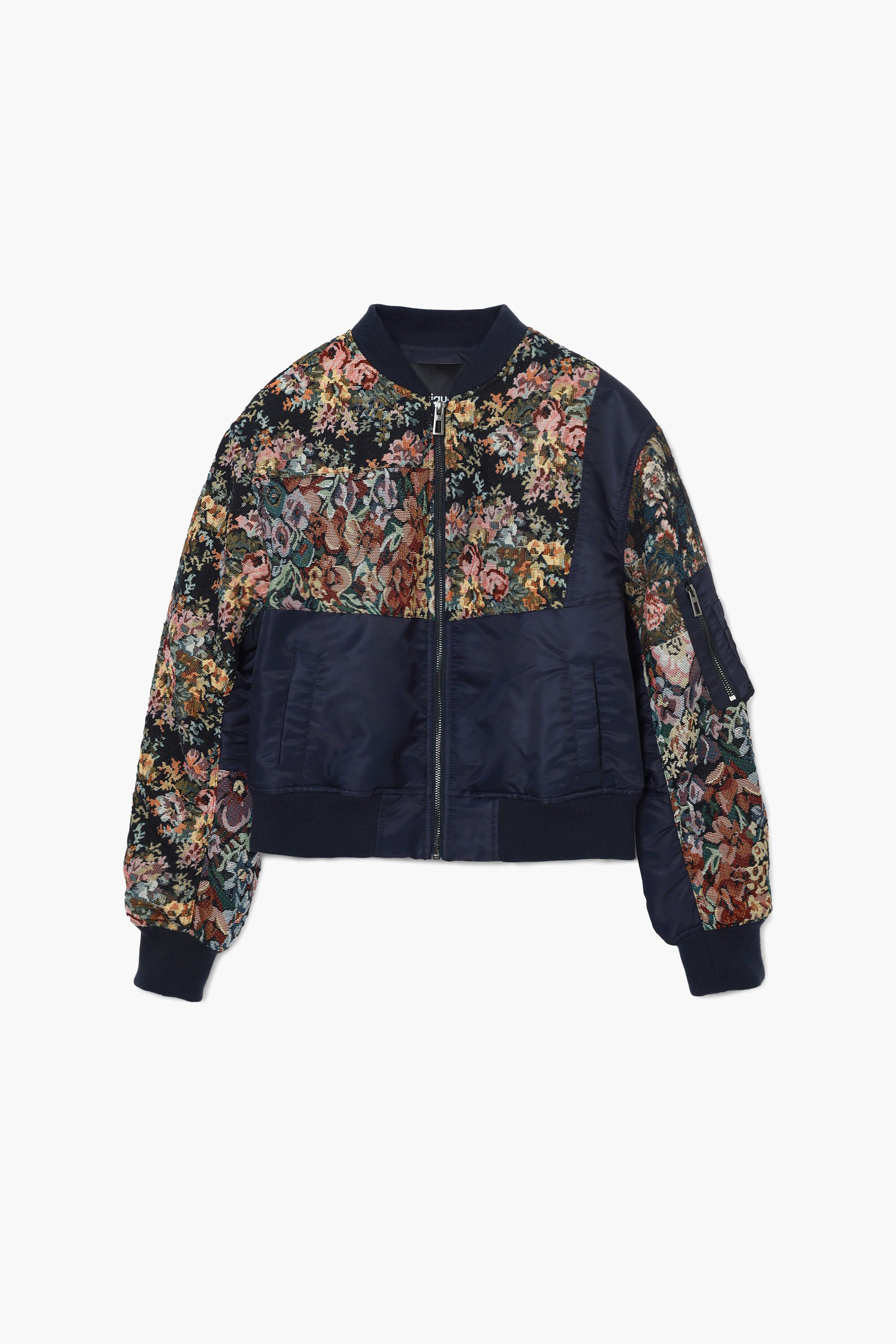 Desigual Chaqueta bomber estampada