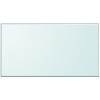 Tablero de Mesa de Cristal Templado Cuadrado 1200x650 mm Vidaxl