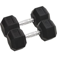 Mancuernas de Hierro Fundido 25 kg (2 unidades) Vidaxl