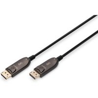 Cable de Fibra Óptica Híbrido DisplayPort Digitus (30 m, UHD 8K)