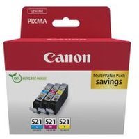 Canon 2934b016 Cartucho de Tinta 3 piezas Original