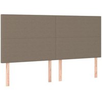 Cabeceros 4 unidades 80x5x78/88 cm Vidaxl