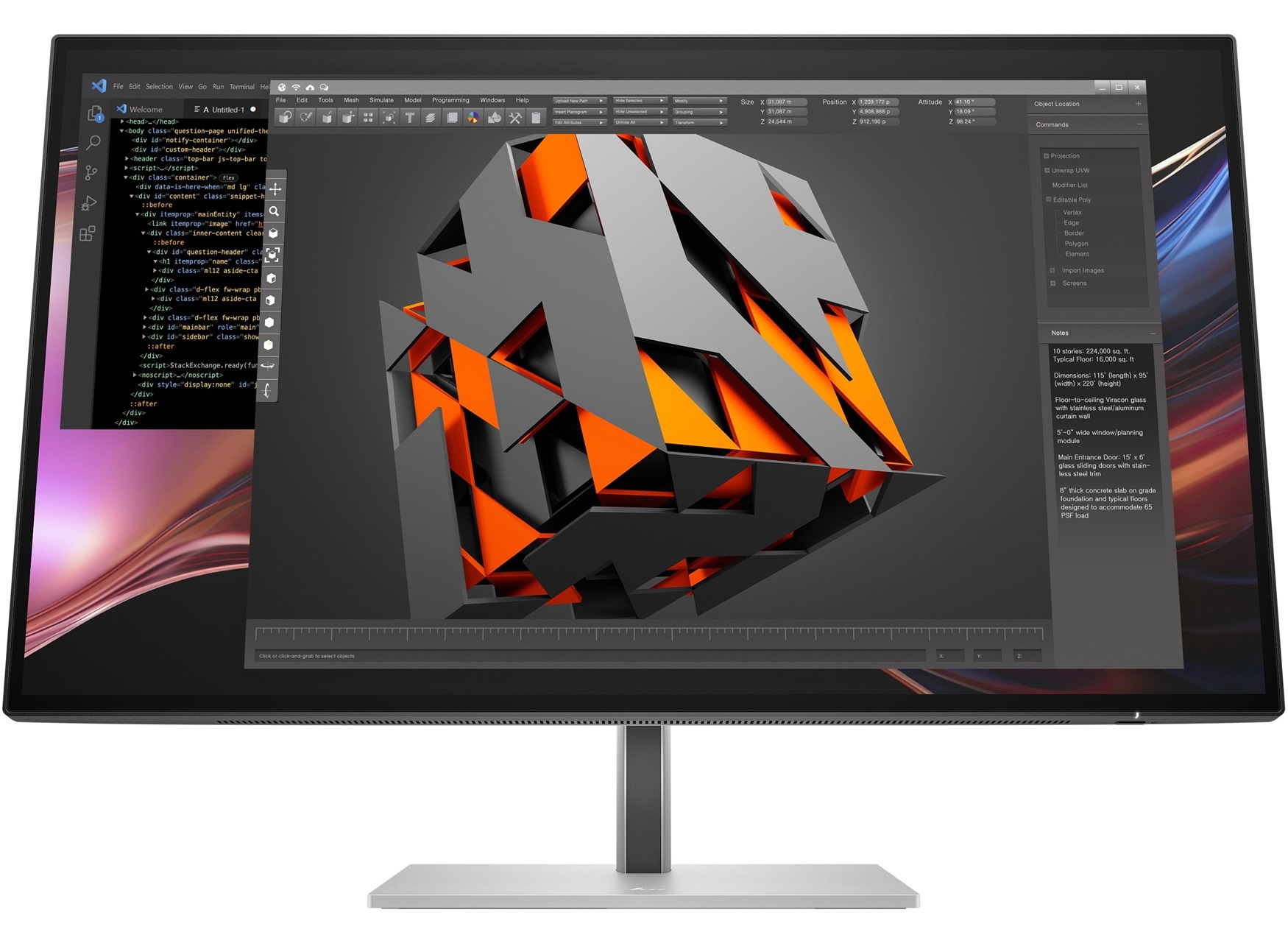 Monitor HP Serie 7 27" QHD (727pu)