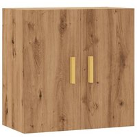 Armario de Pared de Madera de Ingeniería Roble Artisan 60x31x60 cm