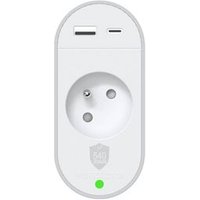 Protector Contra Sobretensiones Tipo E 540j con 2 Puertos USB-A/USB-C PD