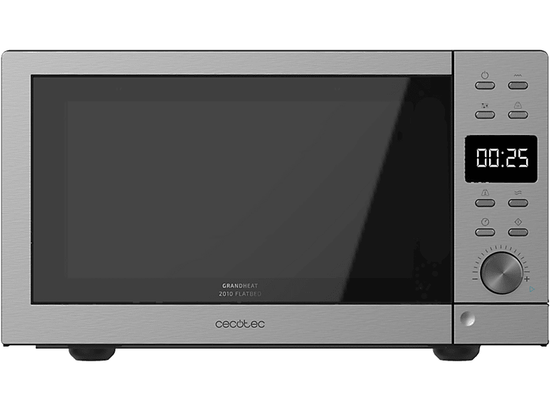 Microondas Cecotec Grandheat 2010 sin plato, placa plana de acero